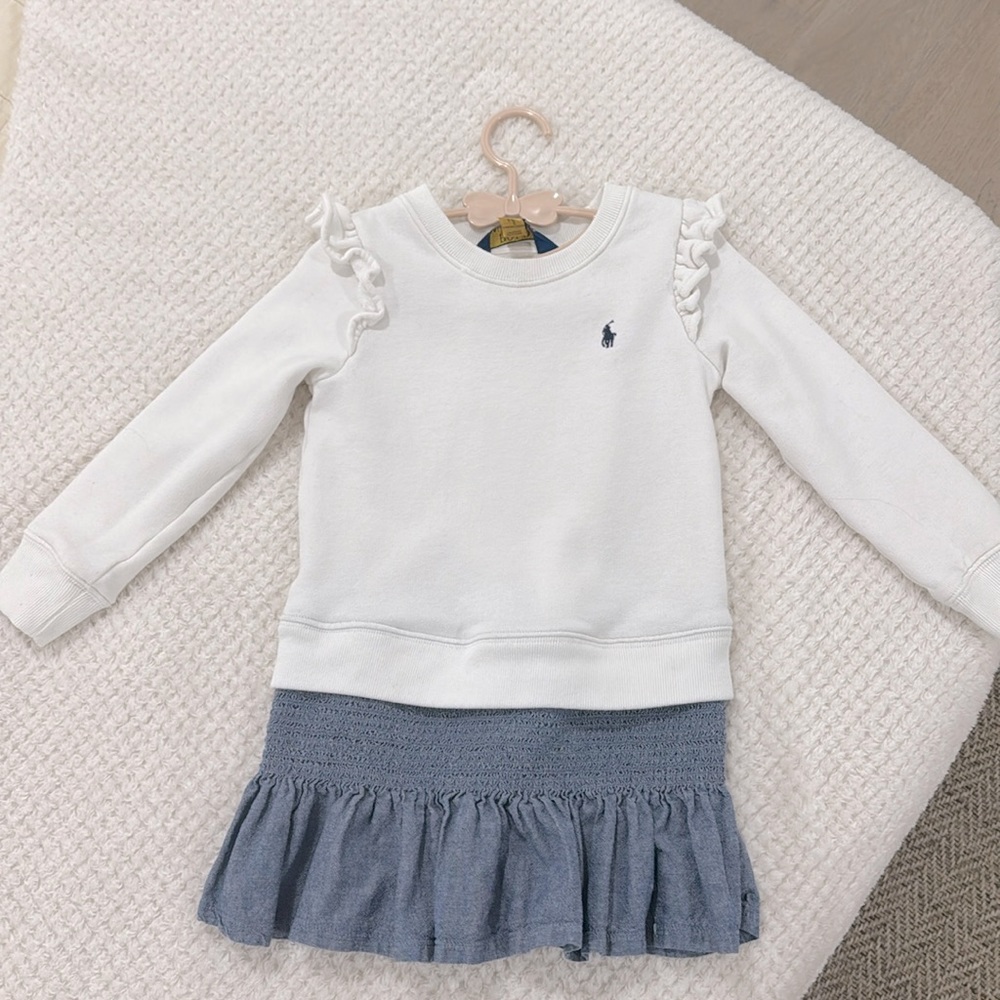 Polo dress for littel girls